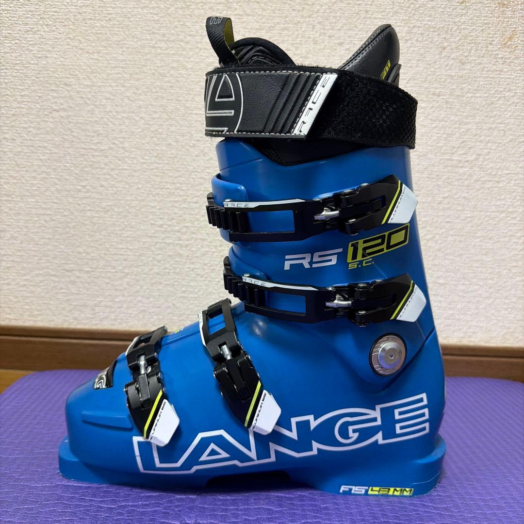 LANGE RS120 スキーブーツ2018年購入