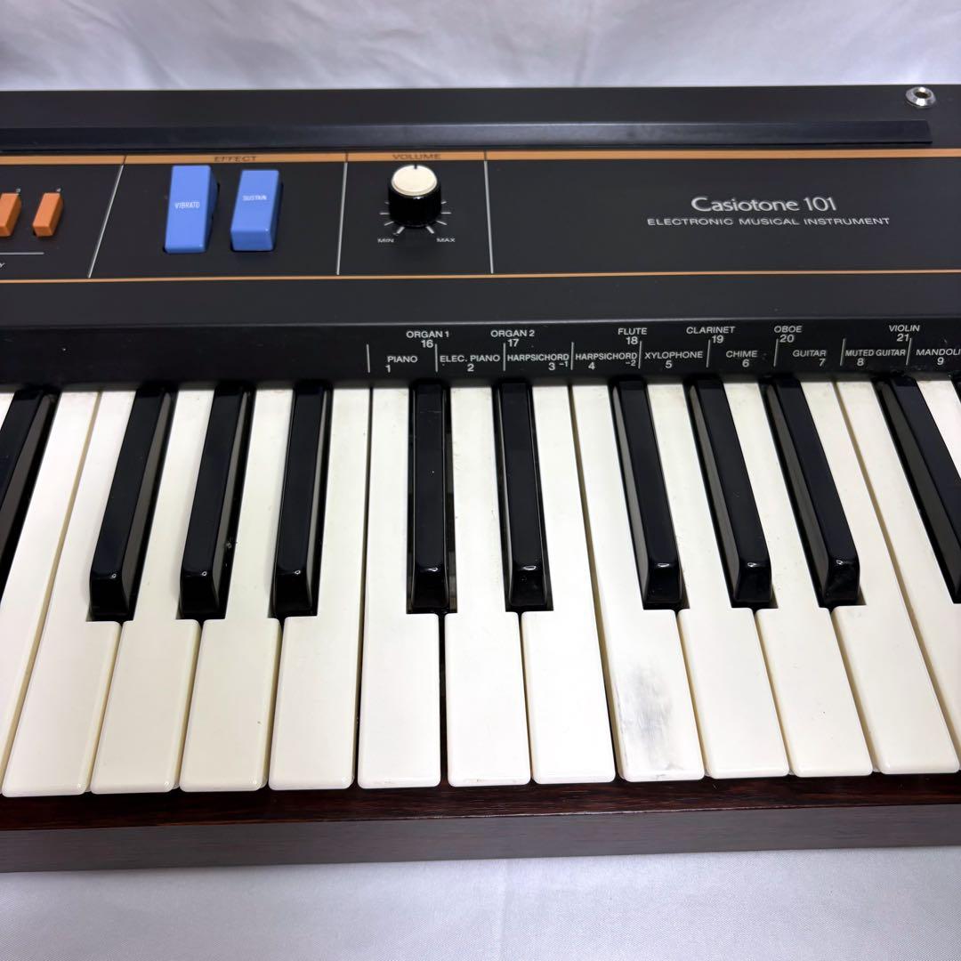 【希少・美品】CASIO CT-101 シンセサイザー 80’s