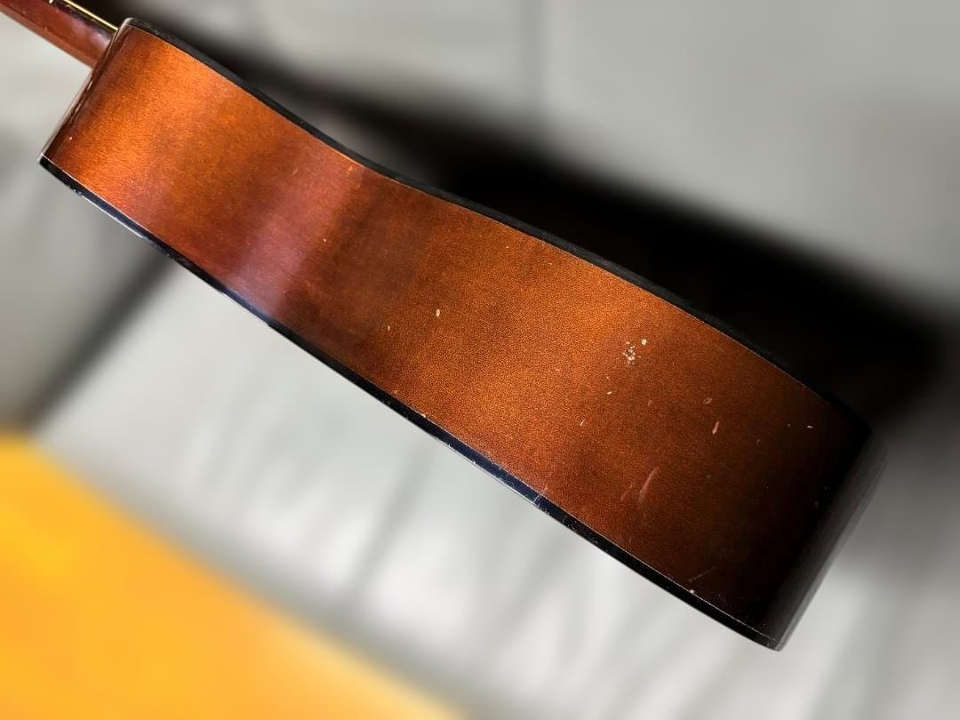 ★長体金ロゴ！超初期型ヤマハFG-110赤がこれだ！超鈴激鳴・超渋美品★