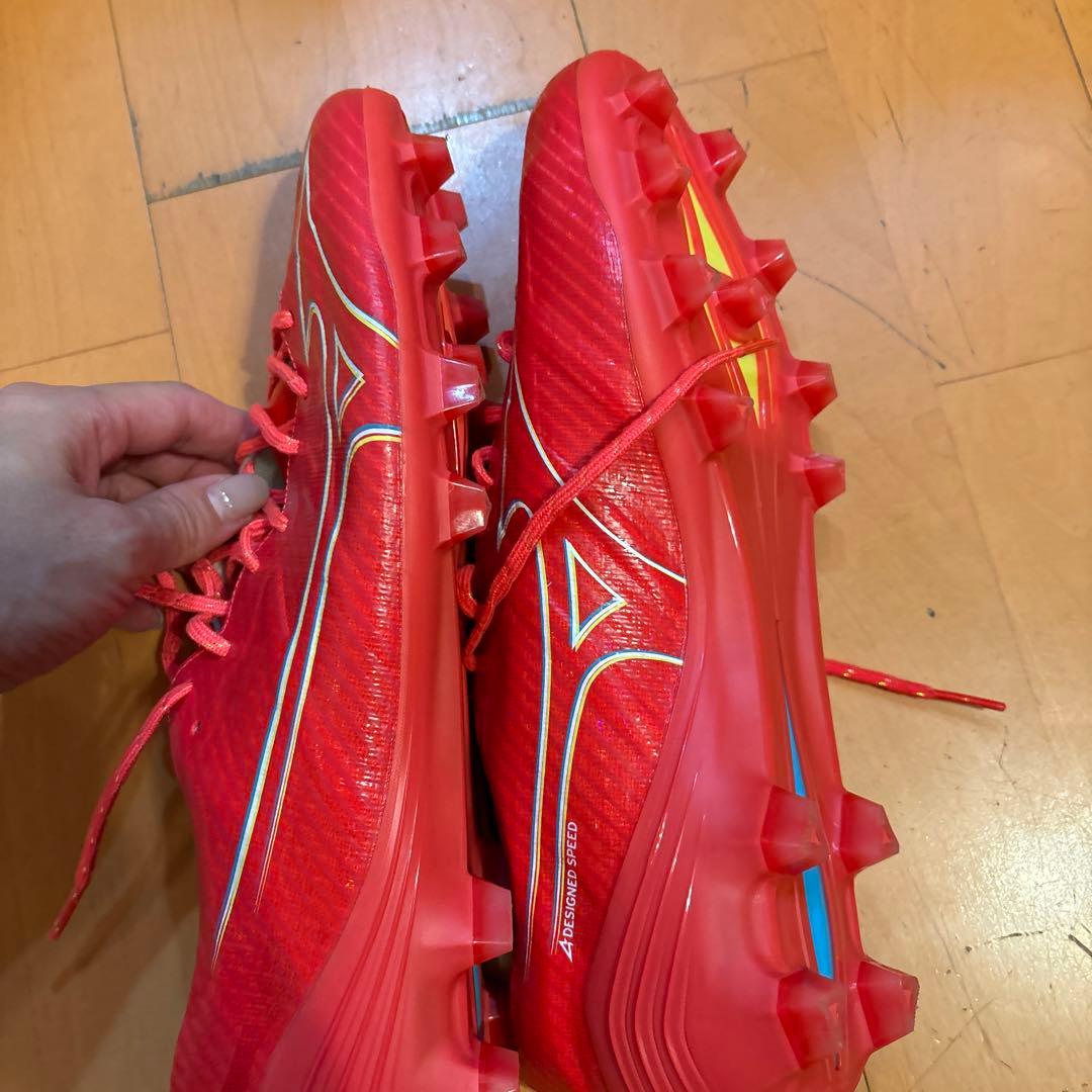 Mizuno Alpha サッカー スパイク 赤 28