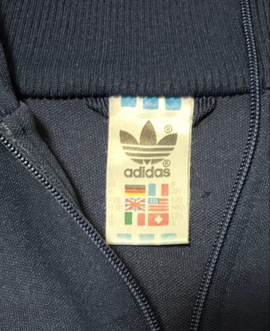 【adidas トラックジャケット OPEL Buschmann】80s,90s