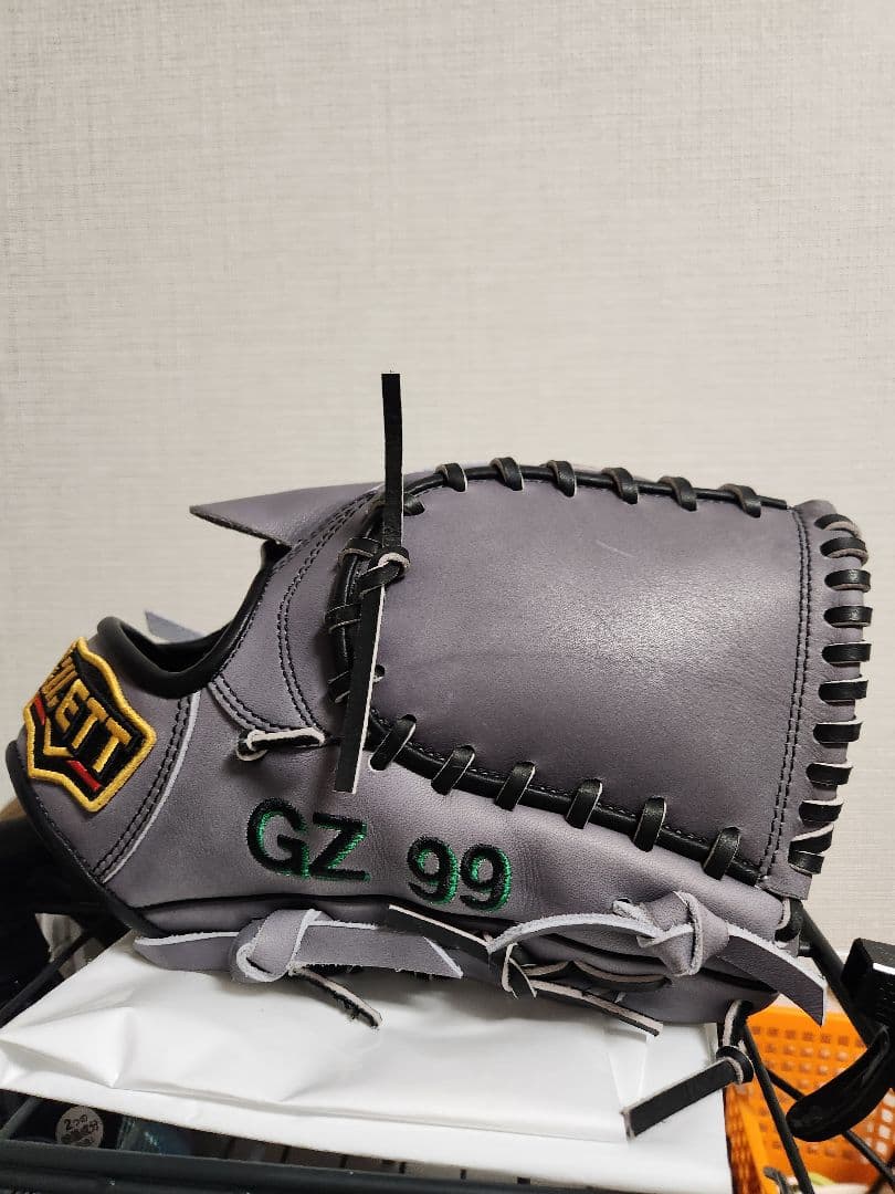 ZETT 　ゼット　プロステイタス　オーダー　投手　ダークグレー　サイズ千賀選手