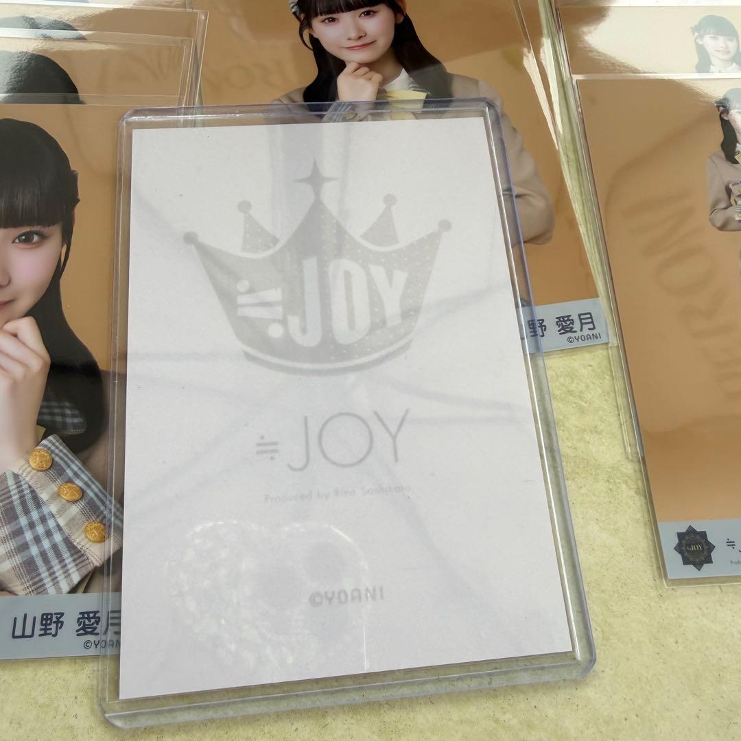 ニアジョイ ≒JOY 山野愛月 電話番号教えて 直筆 コンプ まとめ売り