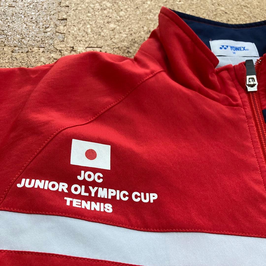 【美品】ヨネックス YONEX テニス JOC オリンピックJAPAN Mメンズ