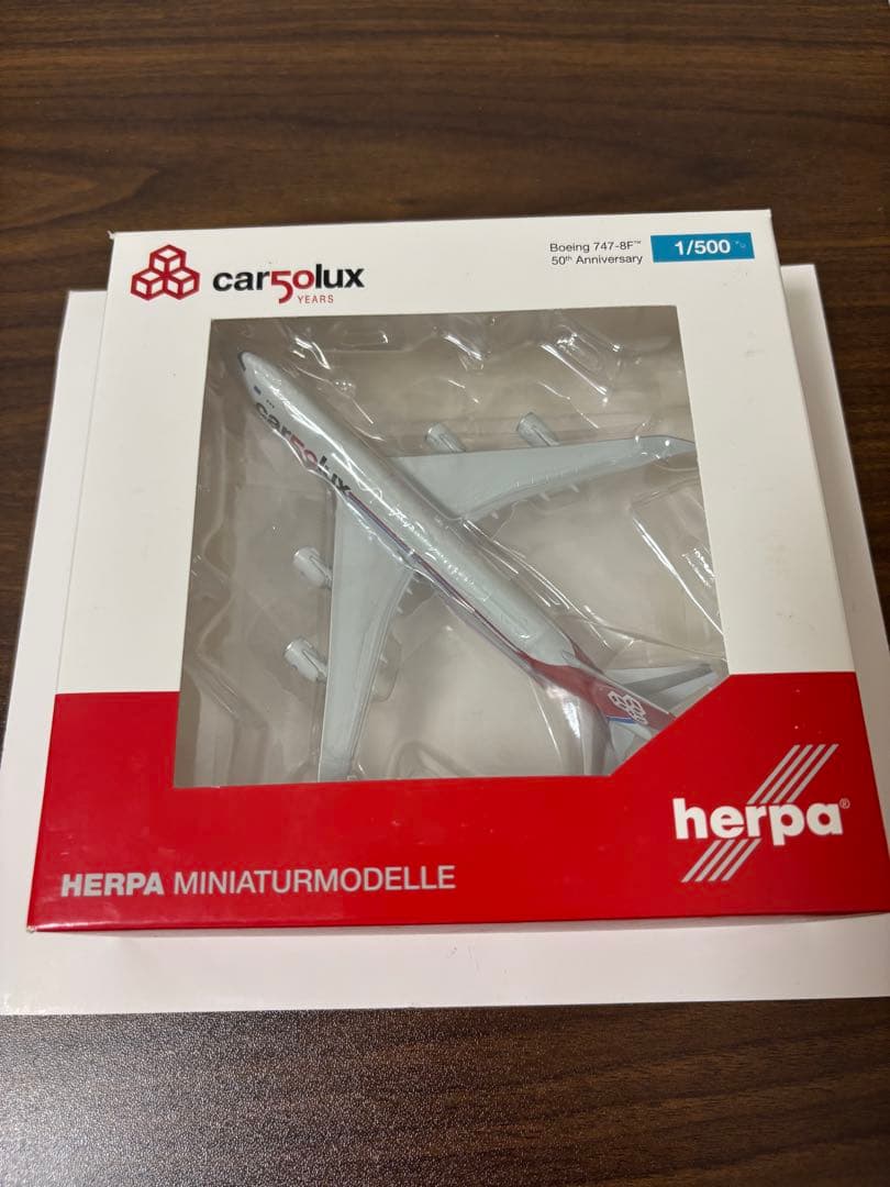 カーゴルクス　B747-8F 50th Anniversary herpa