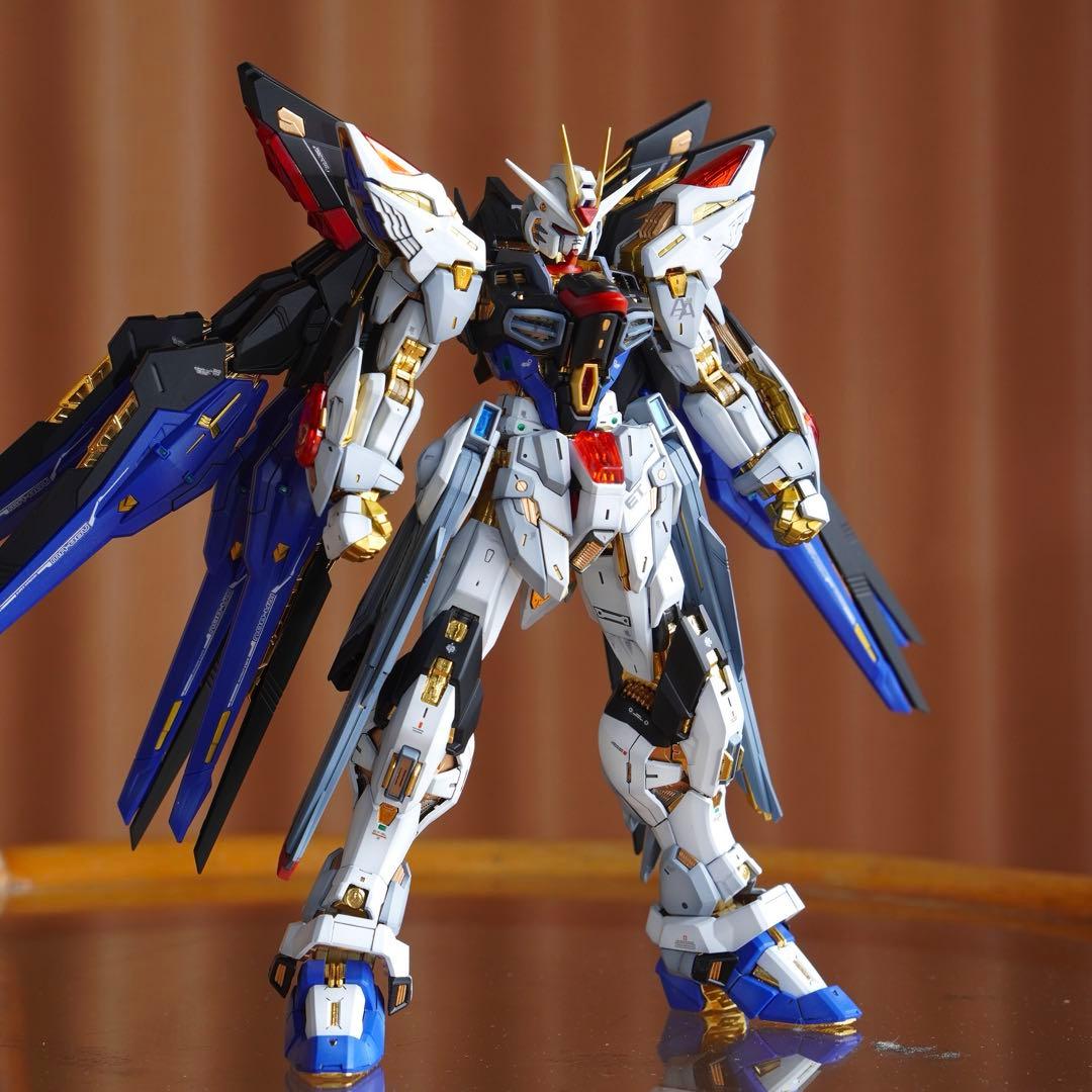 MGEX ストライクフリーダムガンダム　塗装完成品　ダイキャストフレーム