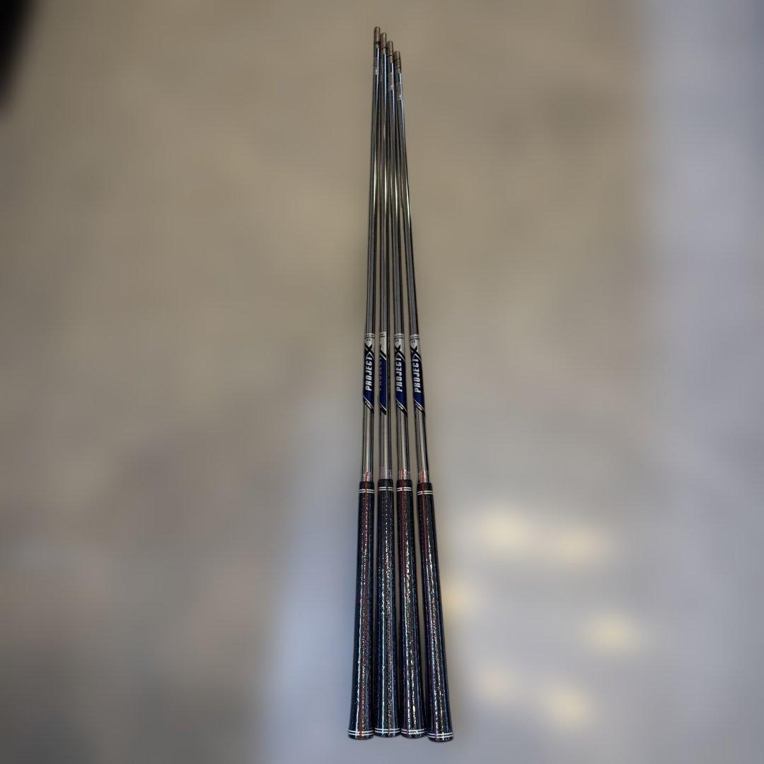 PROJECT X 5.5 7i〜PW用　4本ほぼ新品