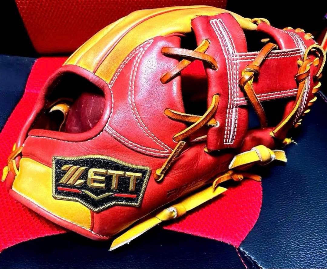 ZETT 内野手用グローブ プロステイタス 右投げ用　今宮モデル