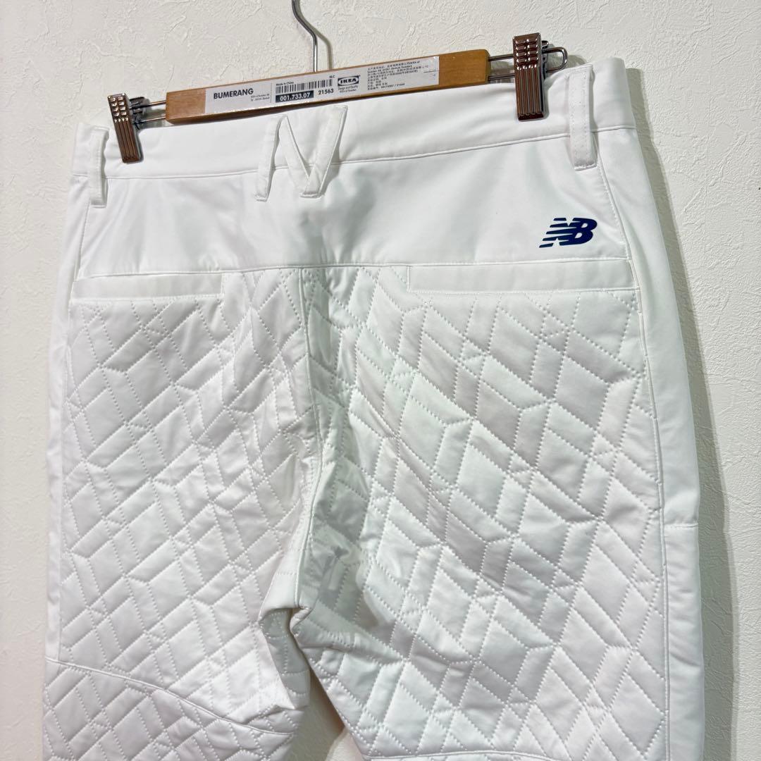 【NEW BALANCE GOLF】美品　防風キルティングパンツ　　メンズＬ