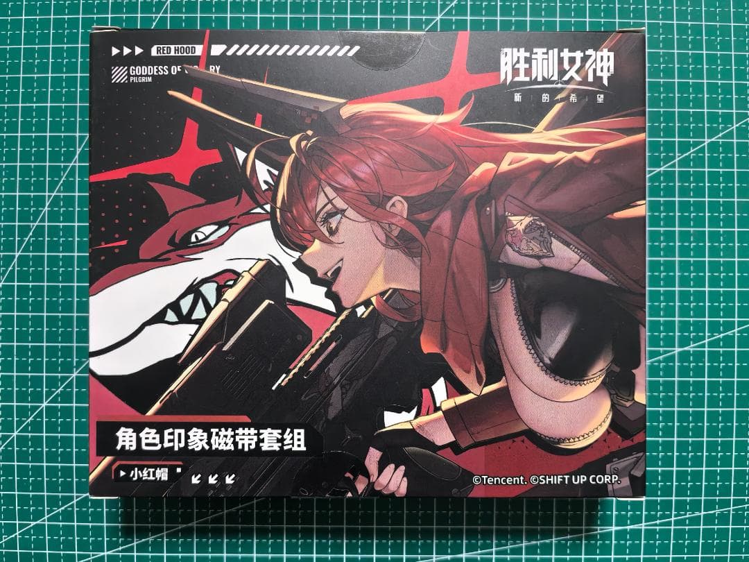 勝利の女神 NIKKE 中国限定 NFC搭載 アクリルキーリング レッドフード