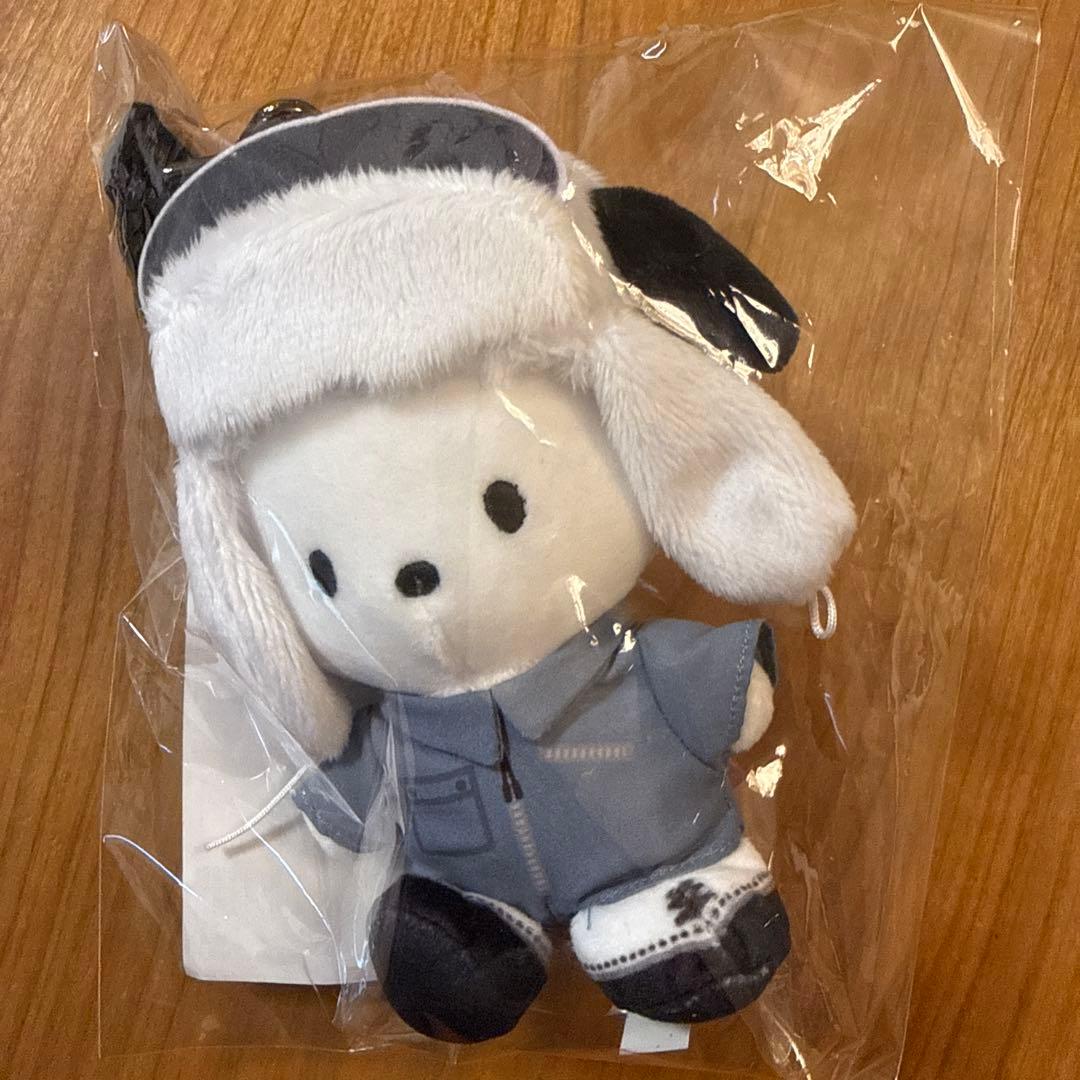 TREASURE はぴだんぶい　ぬいぐるみ ポチャッコとおまけジフン特典トレカ