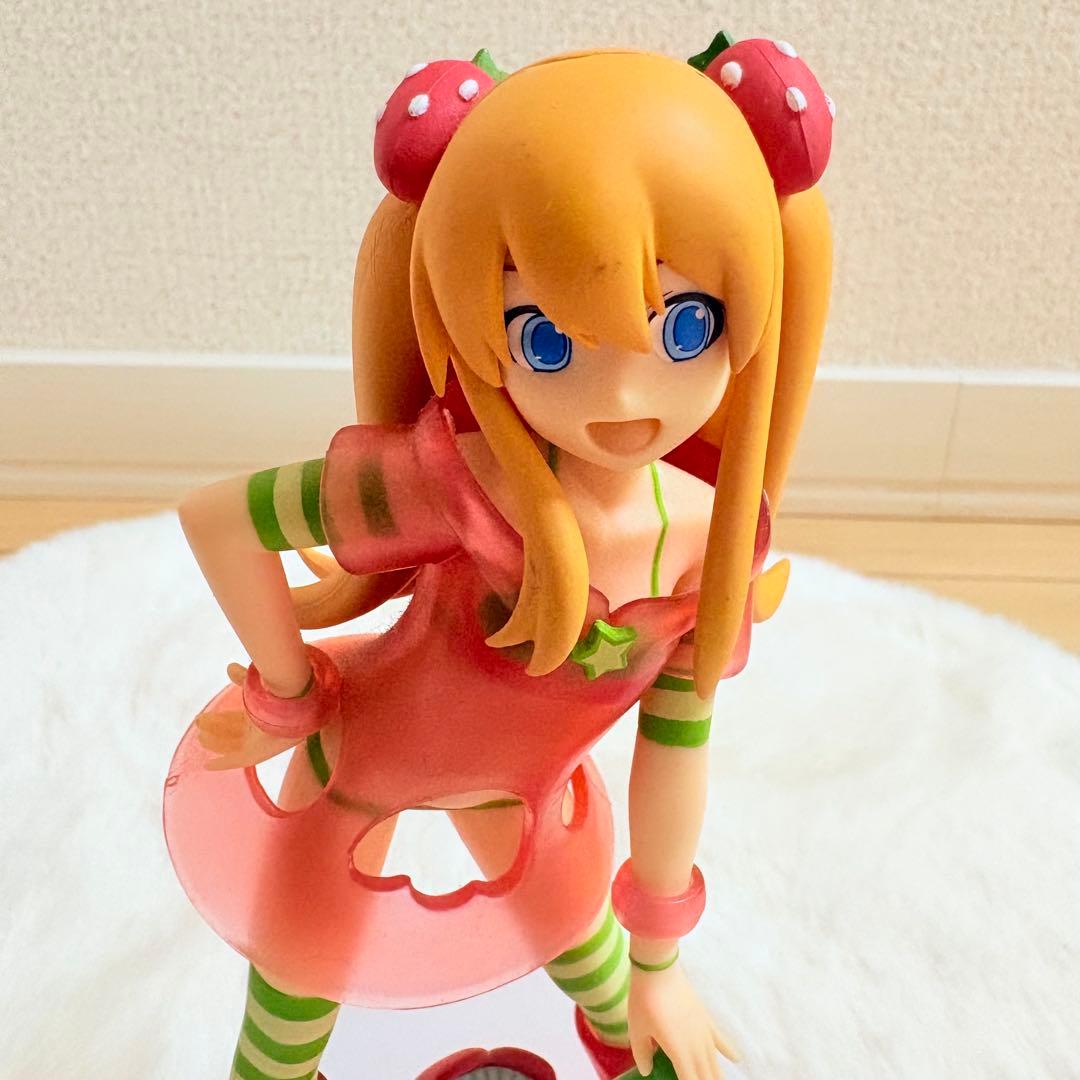 エヴァンゲリオン フルーツポンチ フィギュア アスカ レイ 2体セット