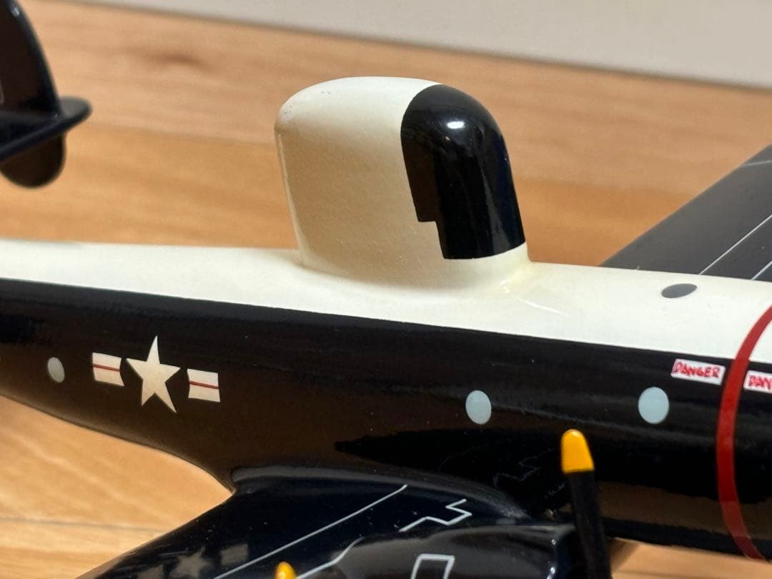 アメリカ海軍早期警戒機 EC-121 ワーニングスター ソリッドモデル ジャンク