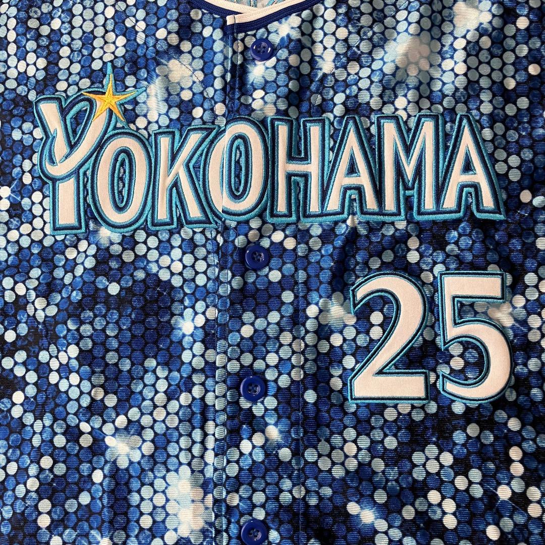 筒香嘉智 横浜ベイスターズ ユニフォーム 刺繍 スターナイト 2018