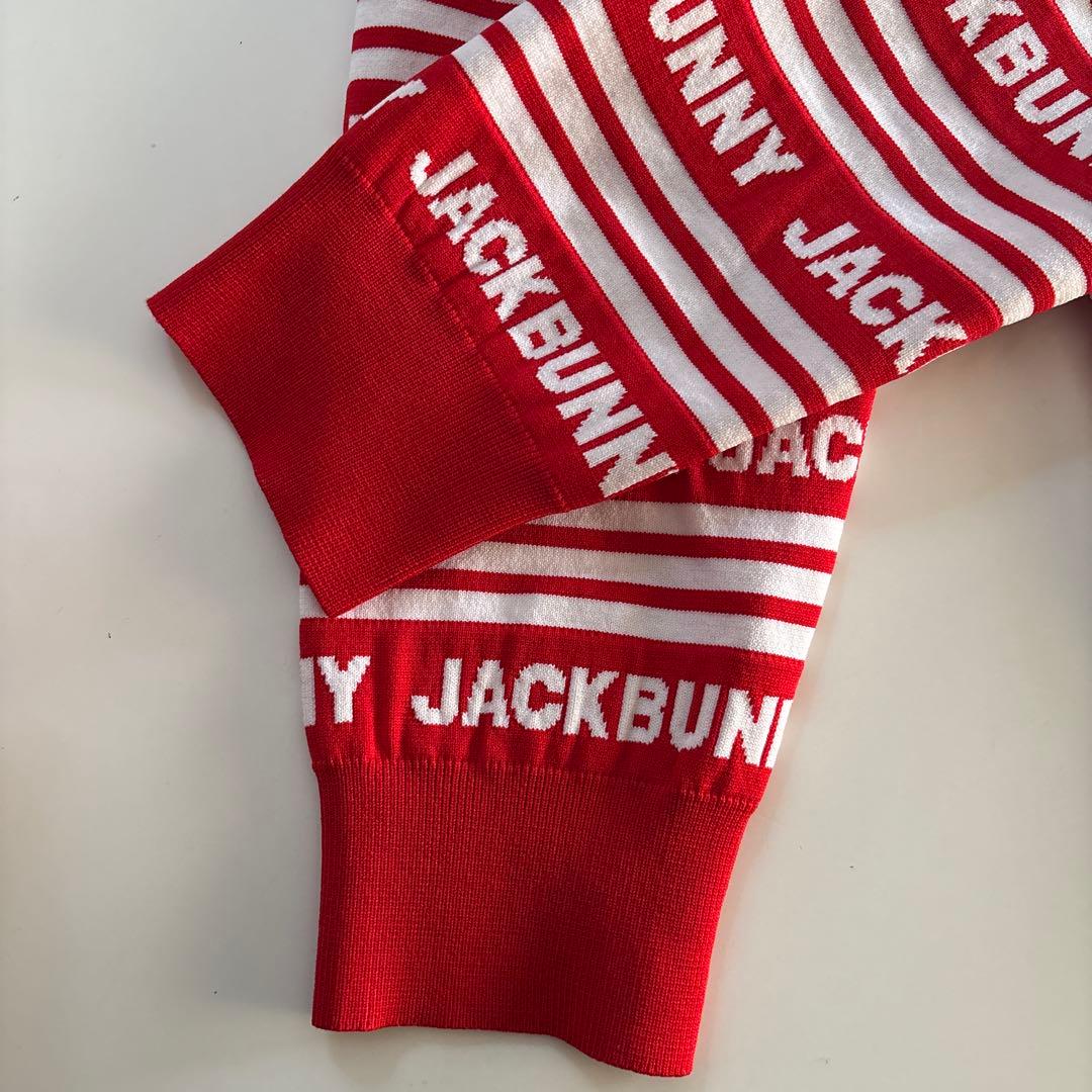 JACK BUNNY ジャックバニー ゴルフニットフルジップ ジャケットサイズ5