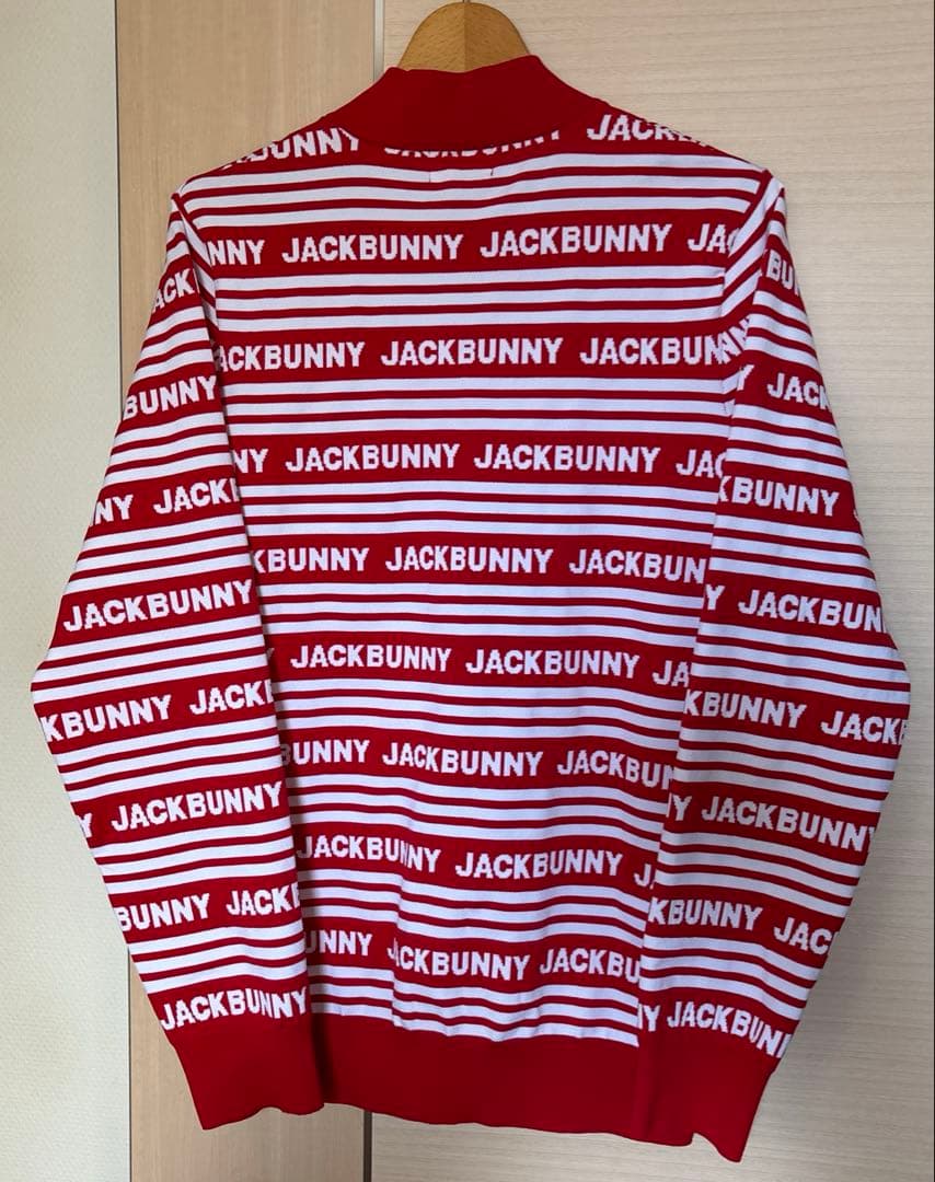 JACK BUNNY ジャックバニー ゴルフニットフルジップ ジャケットサイズ5