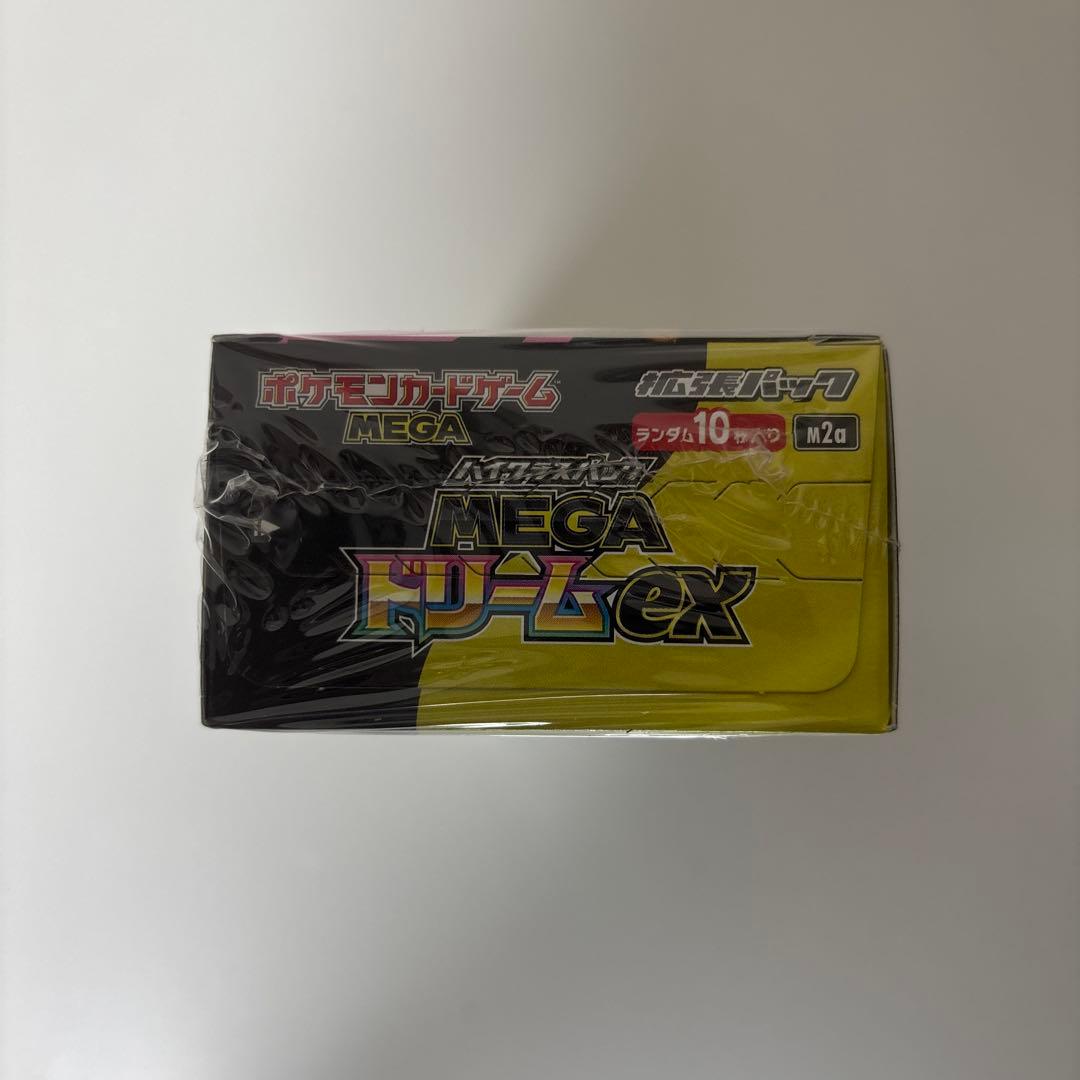 ポケモンカードゲーム MEGAドリームex 1box シュリンク付き