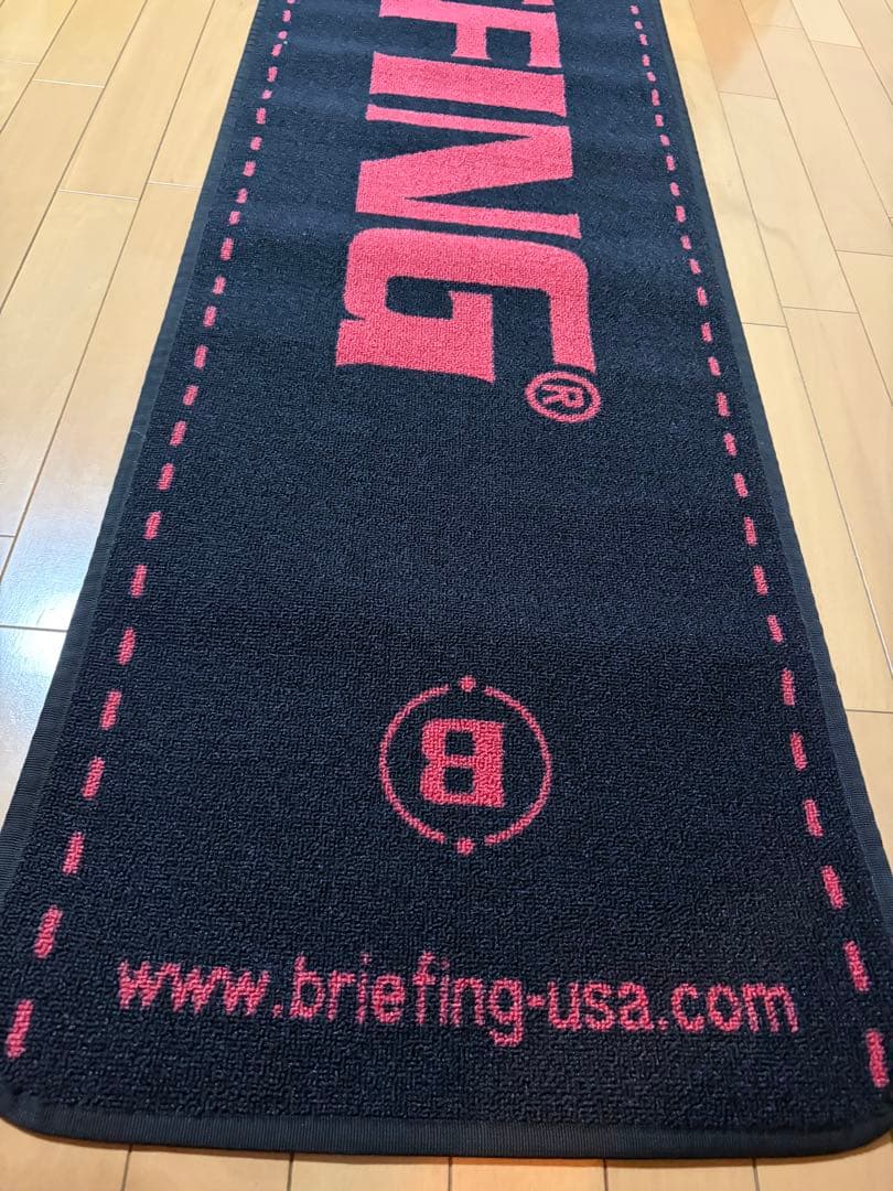 BRIEFING ブラック ロングマット