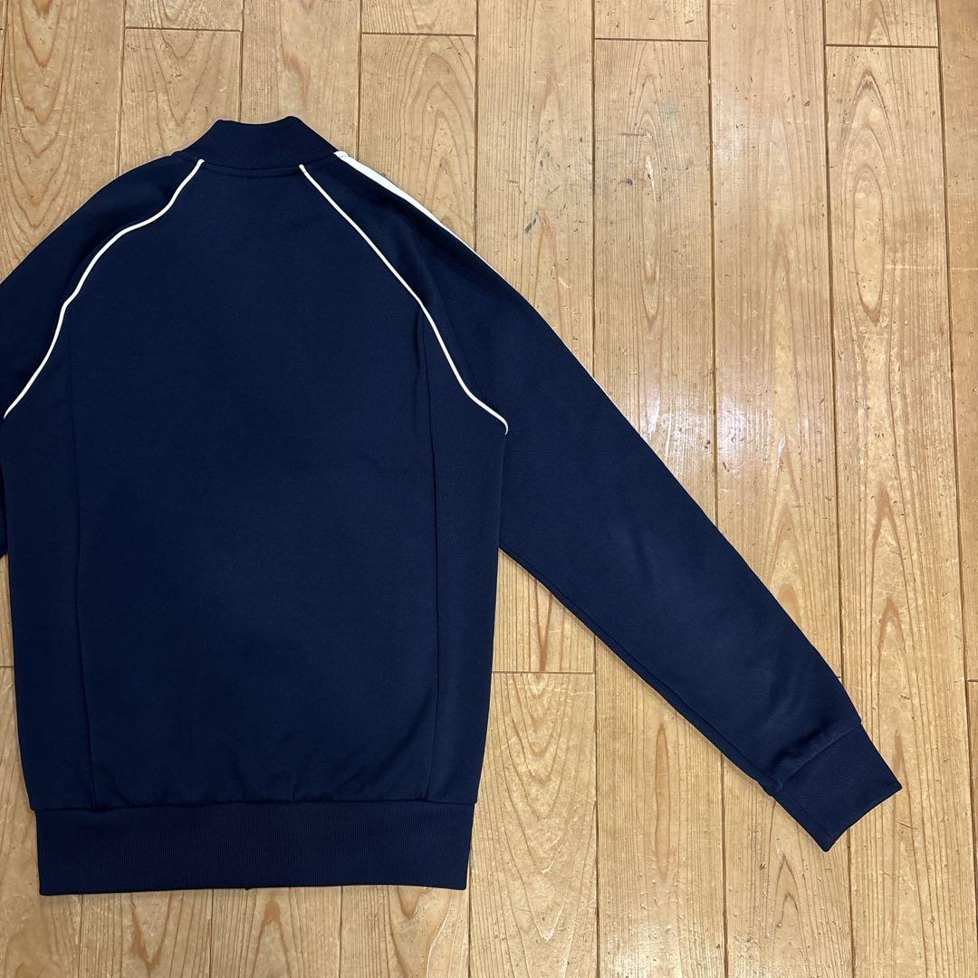 あおadidas トラックジャケット　クラシック　ジャージ　Sサイズ
