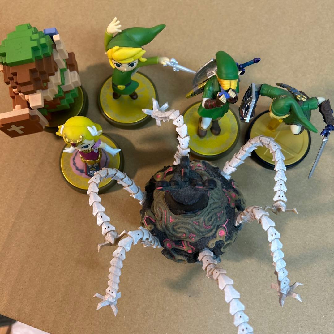 スタジオko 5体セット　//ゼルダの伝説 amiibo セット