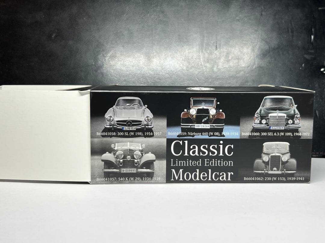 名車300 SL 1954 ホワイト ミニカー1/43
