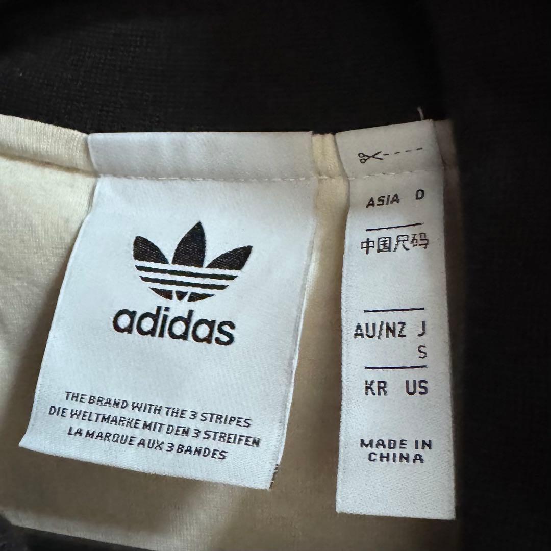 adidas トラックワッフルジャケット S