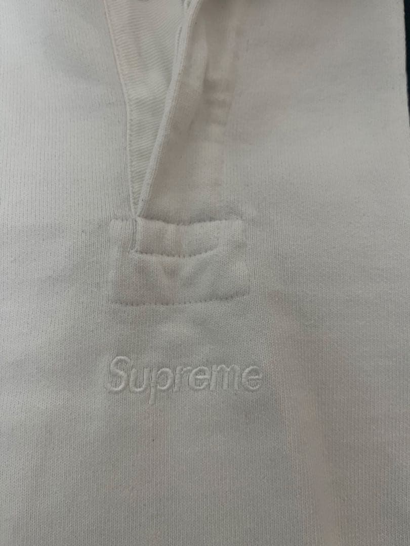 Supreme ラガーシャツ 黒と白