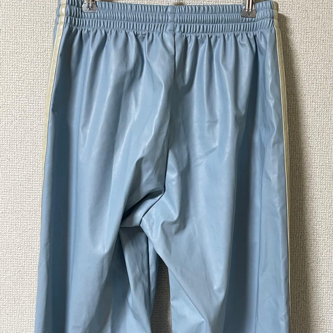 adidas　アディダス　サウナスーツ　セットアップ　上下セット　水色　S