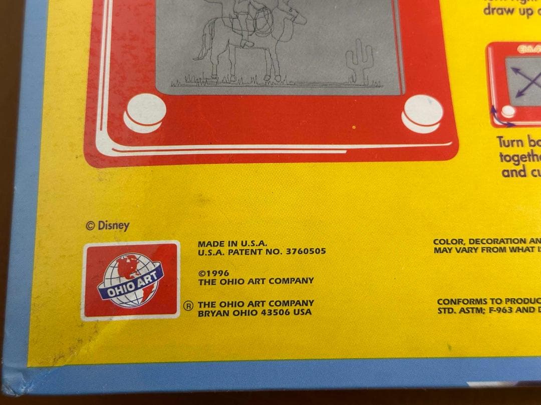 【激レア！】トイ・ストーリー Etch A Sketch スケッチ 未開封品！