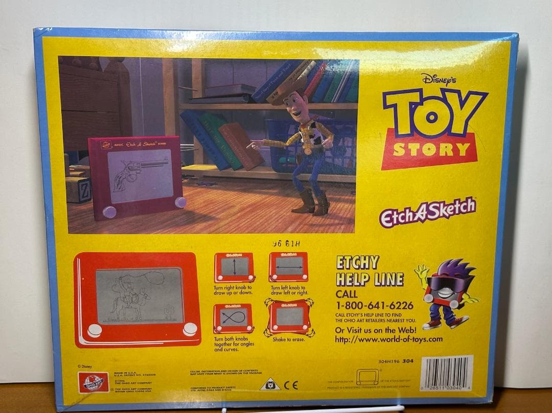 【激レア！】トイ・ストーリー Etch A Sketch スケッチ 未開封品！
