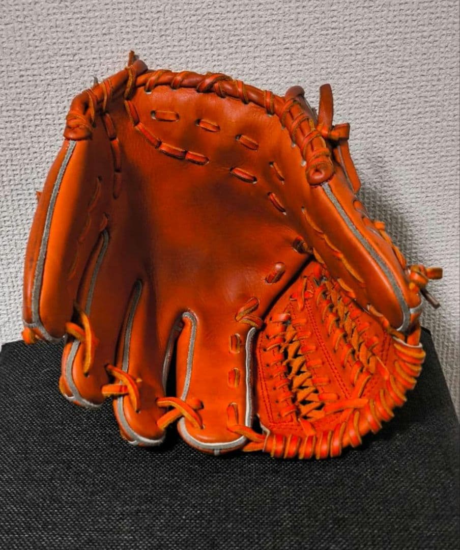 サンク　アトムズ　がばいレザー　グローブ　グラブ　硬式　内野手用　試作レザー