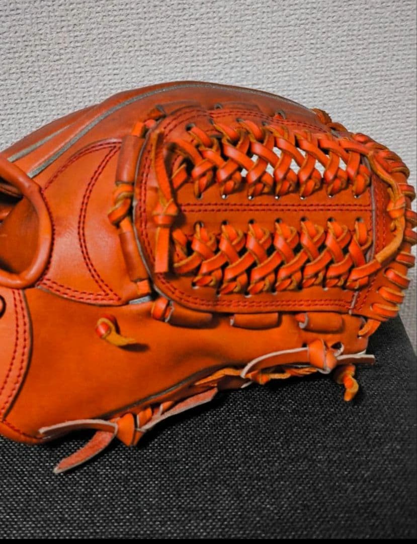 サンク　アトムズ　がばいレザー　グローブ　グラブ　硬式　内野手用　試作レザー