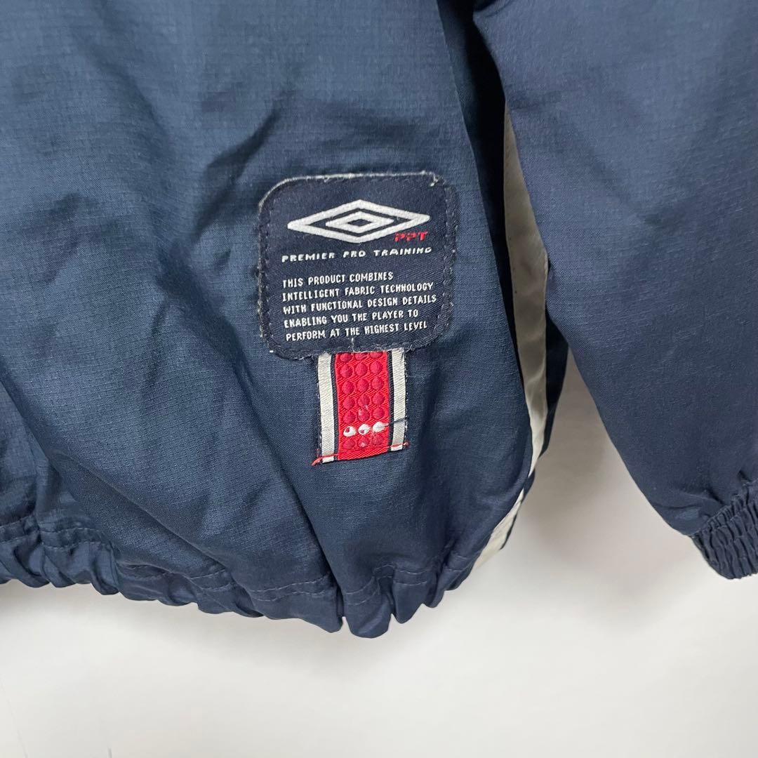 UMBRO サッカー イングランド代表　ハーフジップ トレーニングウェア