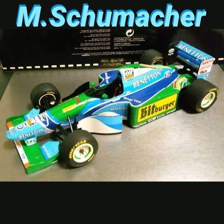 ミニチャンプス 1/18 F1 ベネトン B194 M.シューマッハ