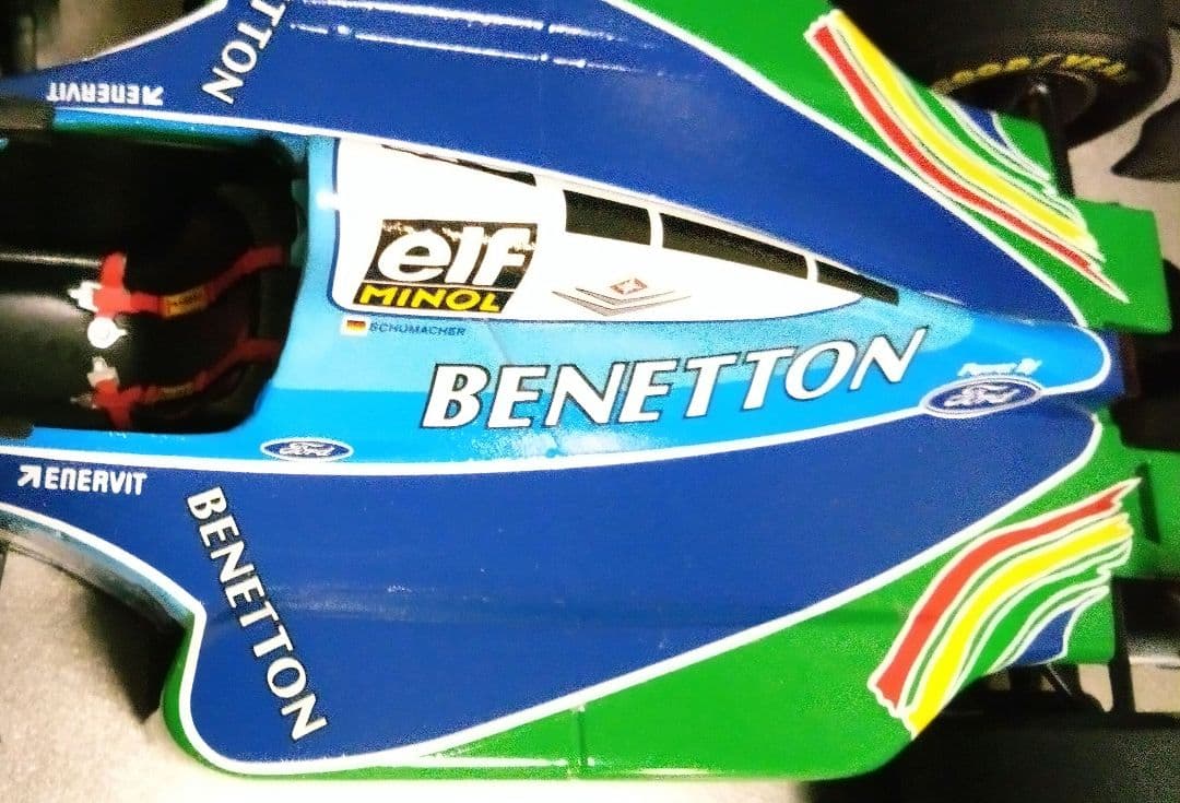 ミニチャンプス 1/18 F1 ベネトン B194 M.シューマッハ