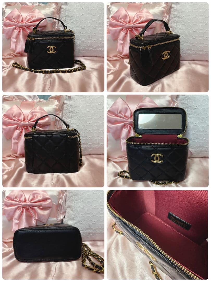 CHANEL ノベルティショルダーバッグブラック