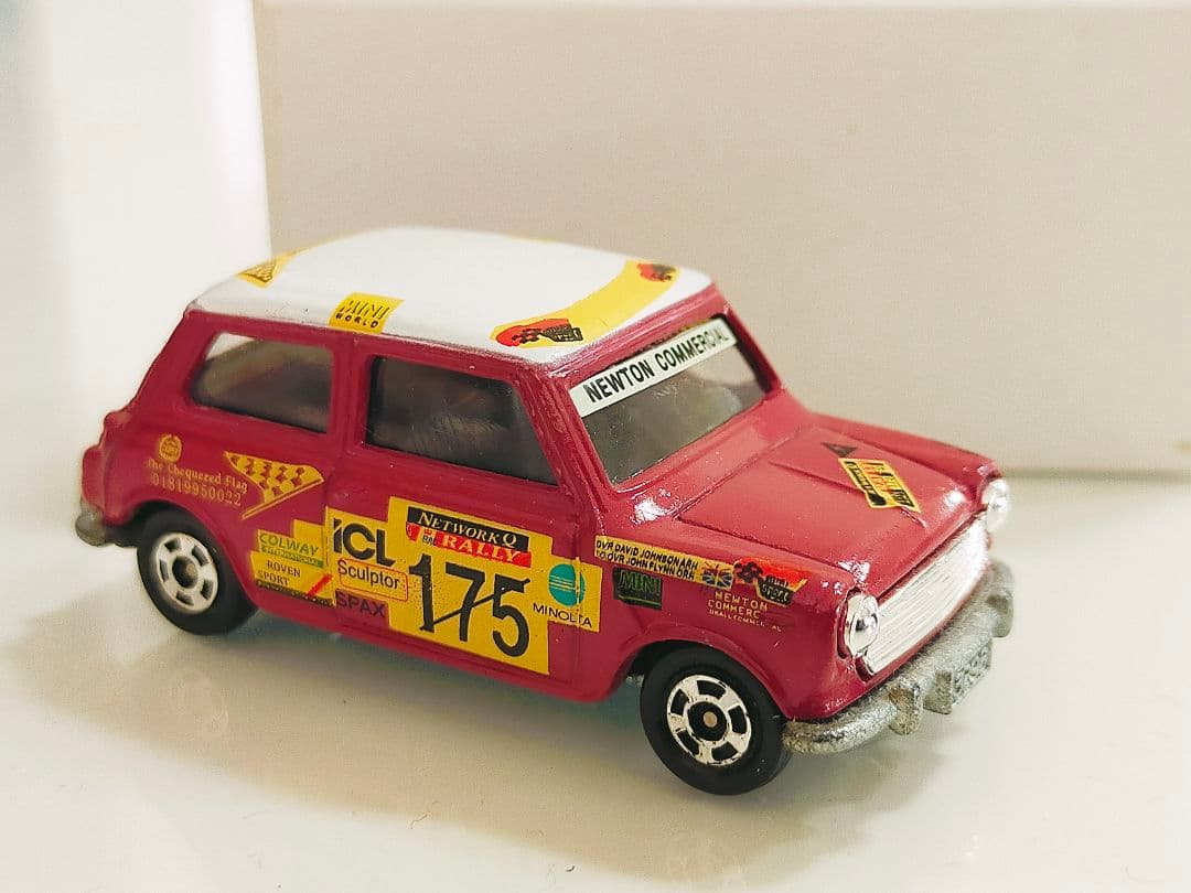 F8 88-2 MINI BLMC ミニクーパー S マークIII 青箱 トミカ