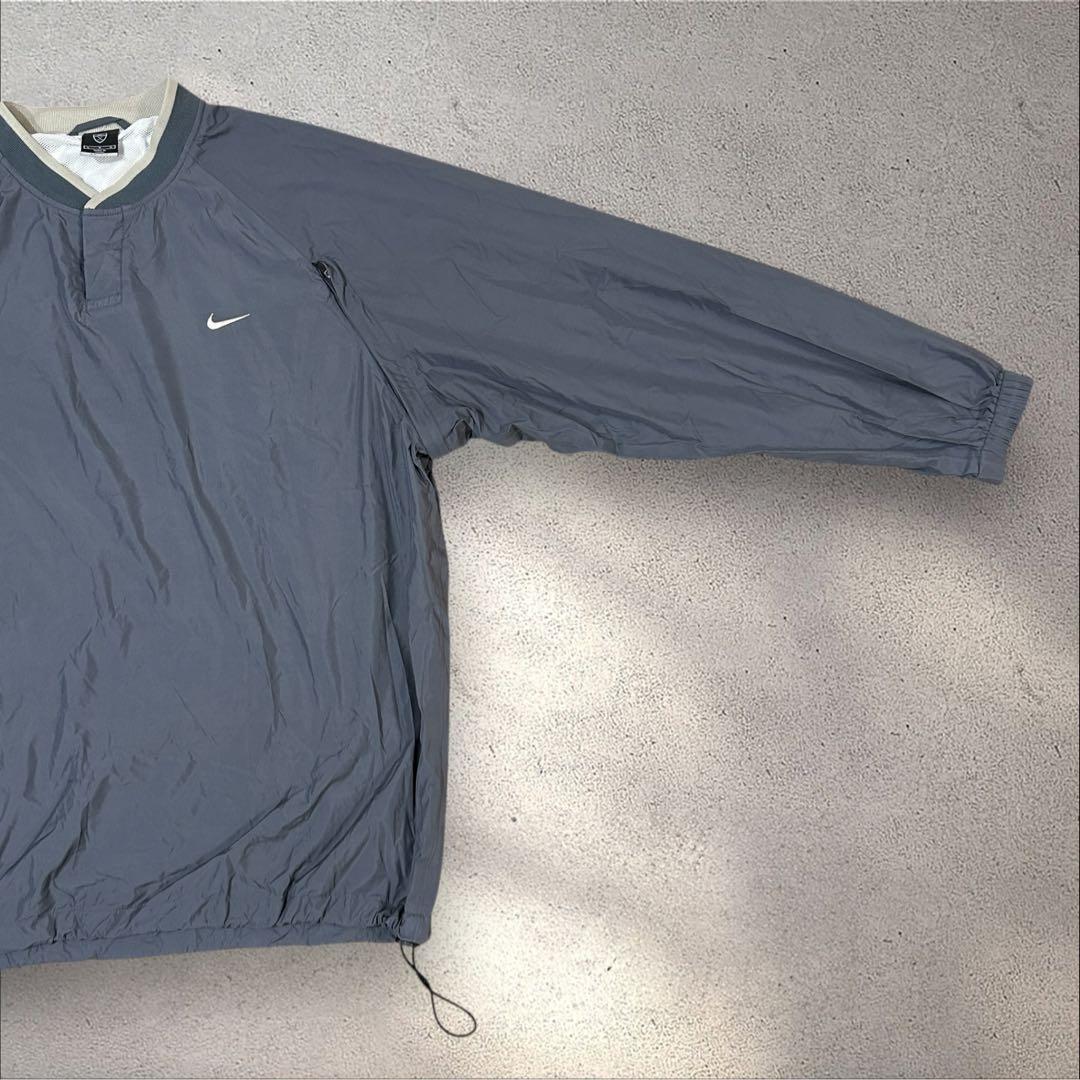 Nike golf ナイロンプルオーバー　ピステ　古着　ヴィンテージ