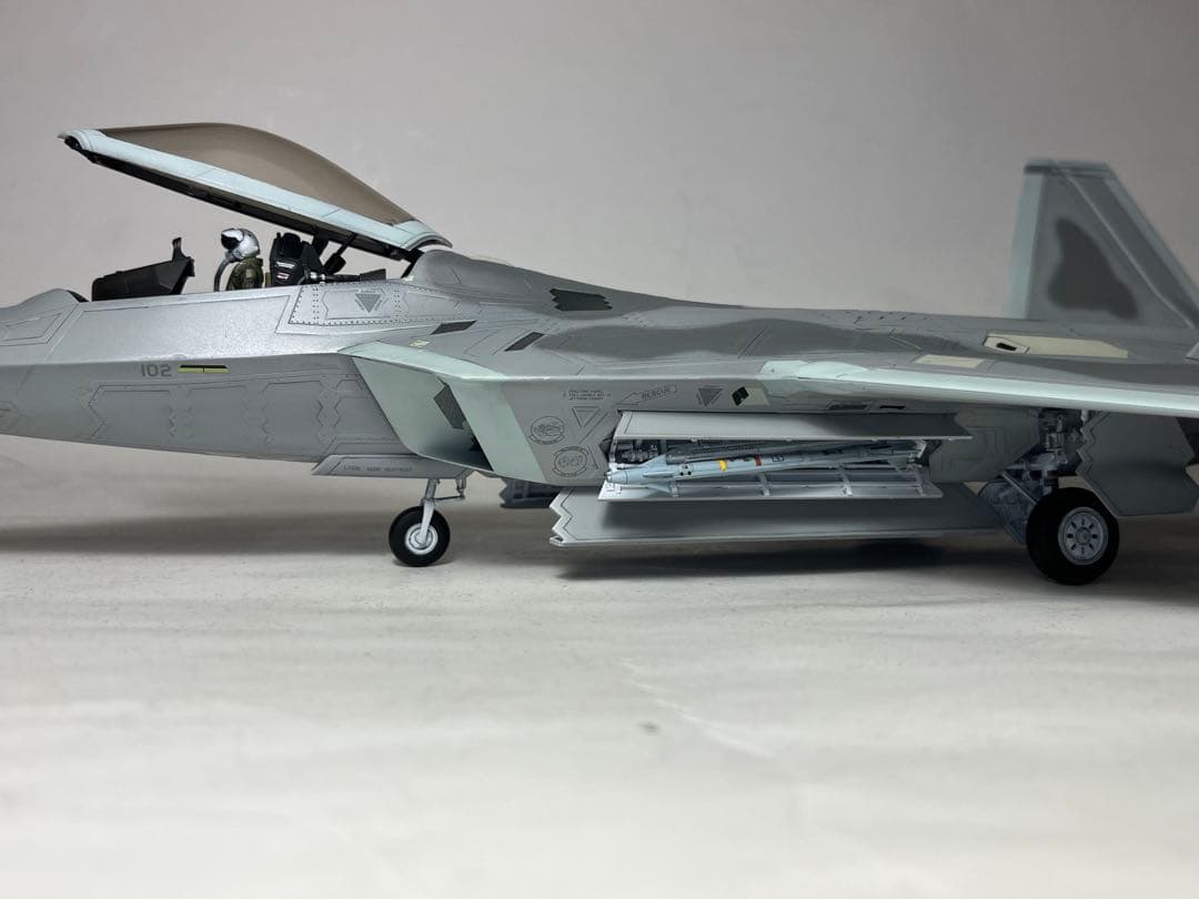 ハセガワ 1/48 F-22 （完成品）