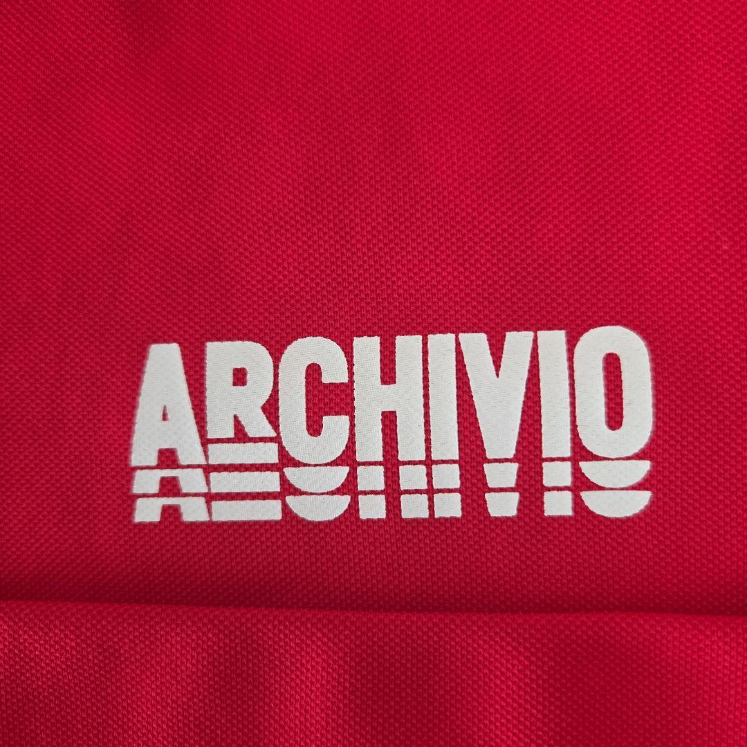 ARCHIVIO ポロシャツ サイズ48 レッド