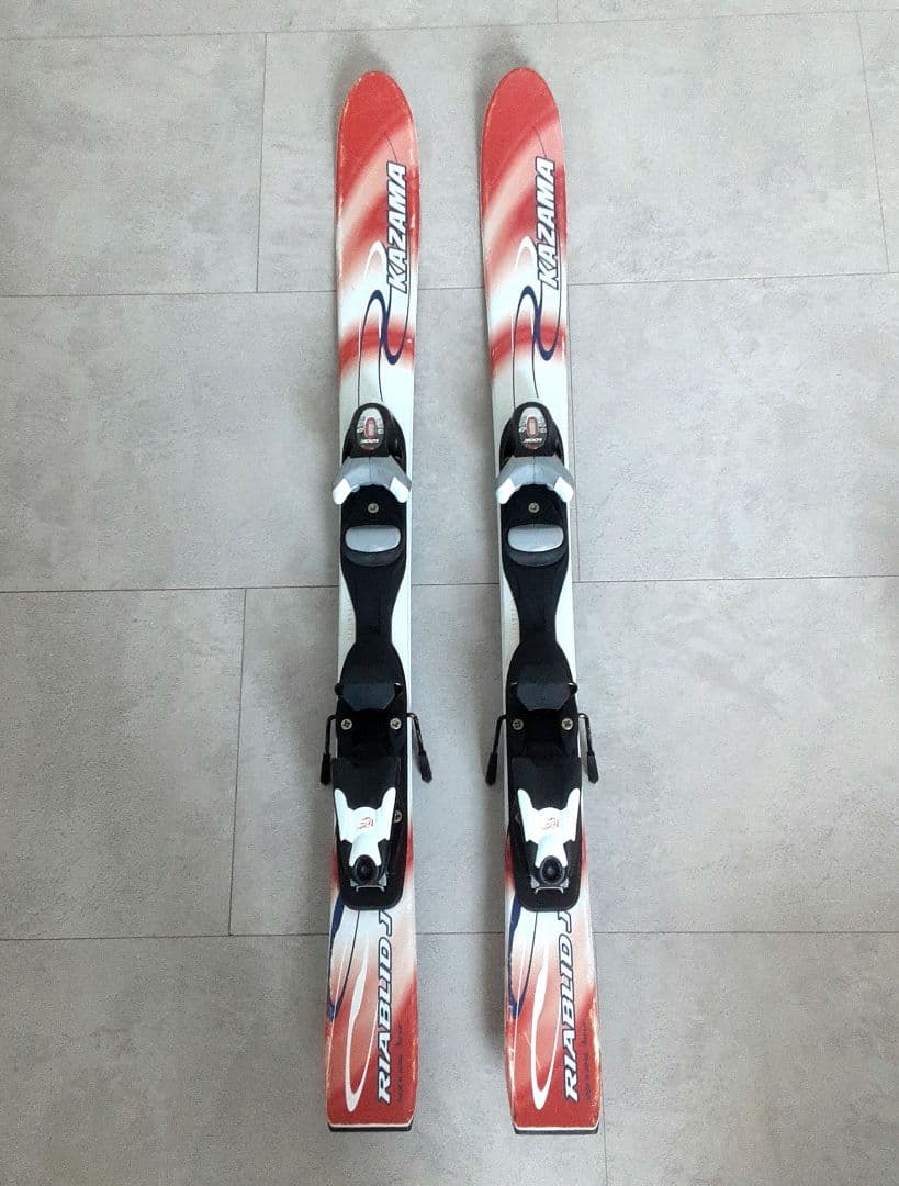 KAZAMA ジュニア スキー 3点セット 実寸98cm スキーブーツ20cm
