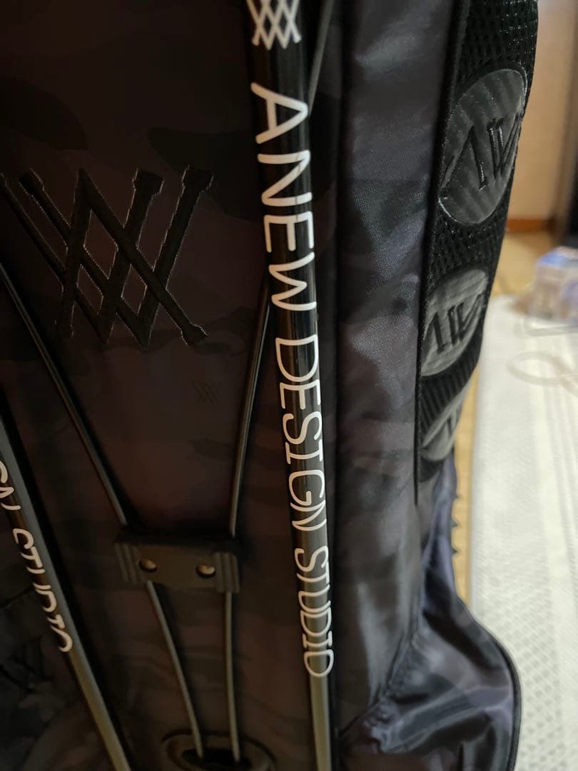 Anew golfブラック・迷彩 ゴルフバッグ・キャディバッグ