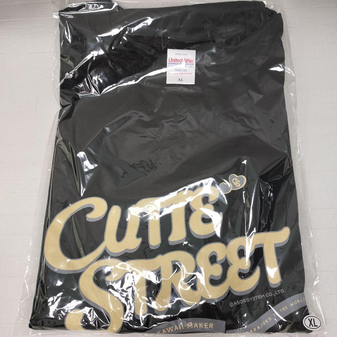 CUTIE STREET ロゴTシャツ XLサイズ 黒 新品未使用 きゅーすと