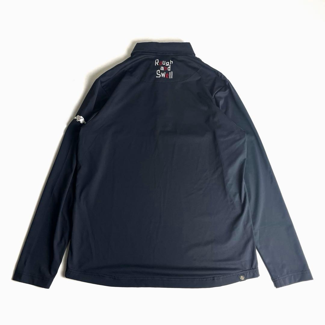 rough&swell POLO ポロシャツ 長袖 ゴルフウェア 割引不可