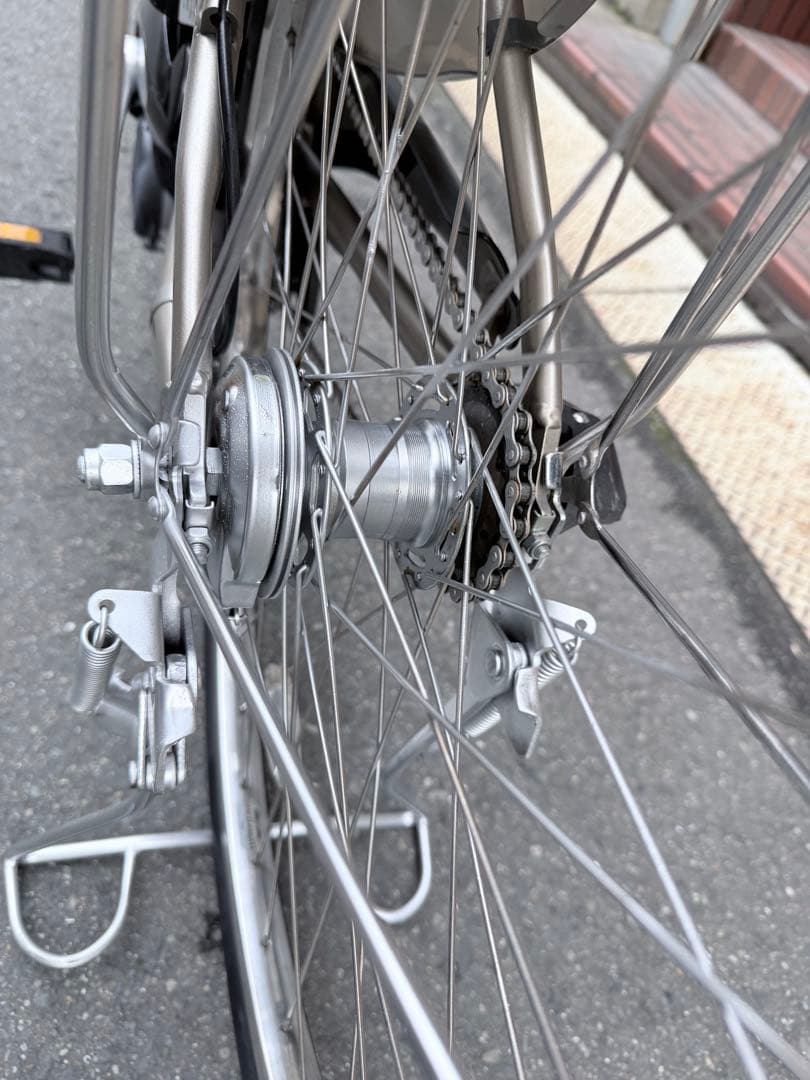 大阪府　ヤマハ　電動アシスト自転車 シティタイプ アルミフレーム