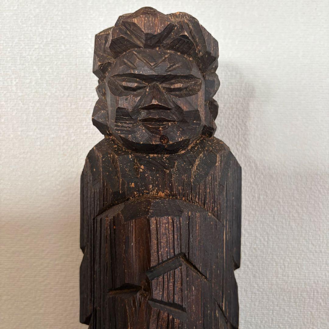 円空彫　円空仏　仏像　作家名あり