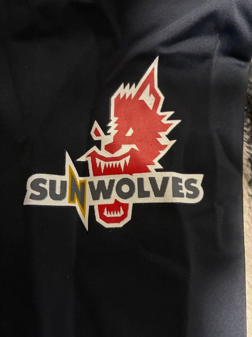 C3fit スーパーラグビーSunwolves ロゴ入りタイツ