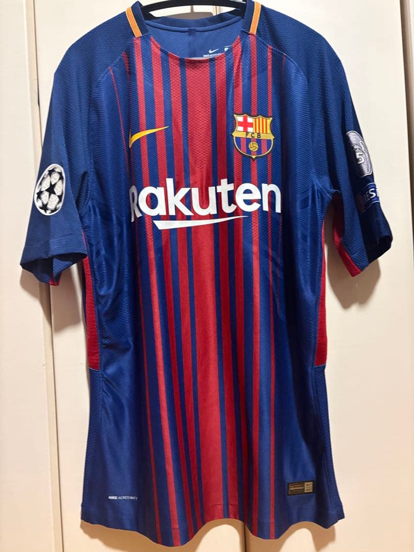 【選手支給品】17/18 バルセロナ メッシ PlayerIssue CL#10