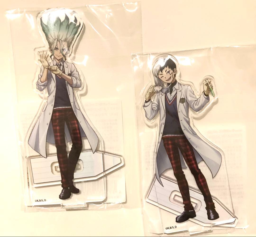 Dr.STONE 石神千空　あさぎりゲン　アクスタ　フクヤ　キャラ福くじ