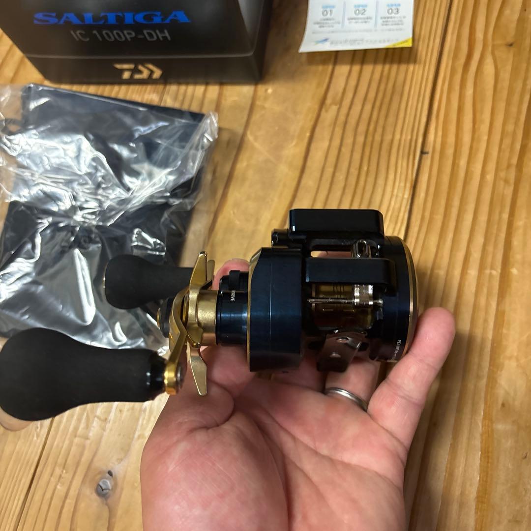 ダイワ ソルティガ 100P-DH 備品完備
